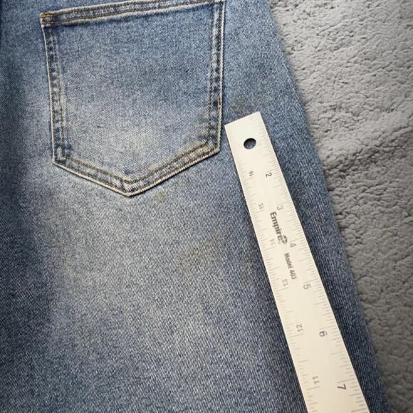 Off-White Jeans Men 33x31 Incompiuto Golden Ratio Graphic Italy Slim Straight - Picture 5 of 16